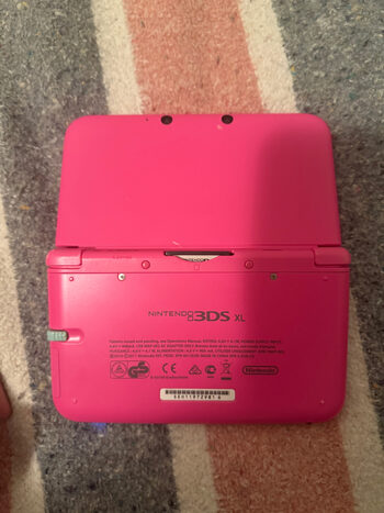 nintendo 3ds xl rosa