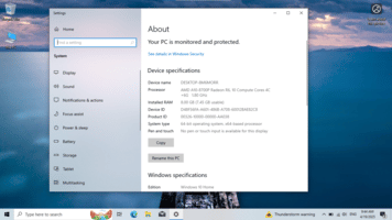 Dell / A10-8700P / 8GB RAM / SSD
