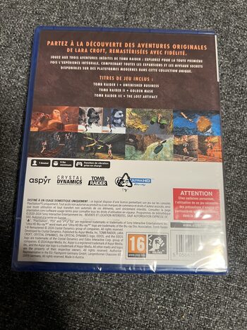 Tomb Raider I-III Remastered PlayStation 5