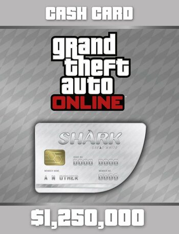 Grand Theft Auto Online: Great White Shark Cash Card (PC) Rockstar Games Launcher Key UNITED STATES