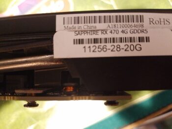 Sapphire Radeon RX 470 4 GB 1140-1236 Mhz PCIe x16 GPU
