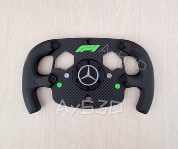 Get MOD F1 Formula 1 MERCEDES Posición del Logo F1 a elegir para Logitech G920 Xbox