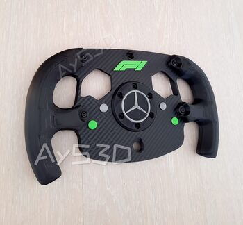 Redeem MOD F1 Formula 1 MERCEDES Posición del Logo F1 a elegir para Logitech G920 Xbox