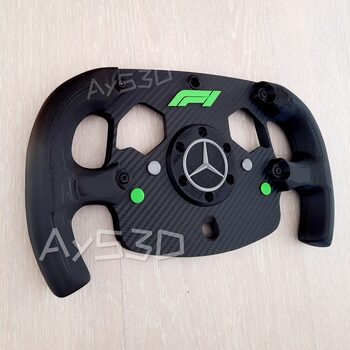 MOD F1 Formula 1 MERCEDES Posición del Logo F1 a elegir para Logitech G920 Xbox