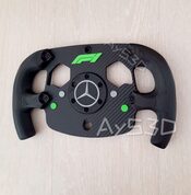 MOD F1 Formula 1 MERCEDES Posición del Logo F1 a elegir para Logitech G920 Xbox