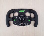 MOD F1 Formula 1 MERCEDES Posición del Logo F1 a elegir para Logitech G920 Xbox