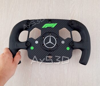 MOD F1 Formula 1 MERCEDES Posición del Logo F1 a elegir para Logitech G920 Xbox