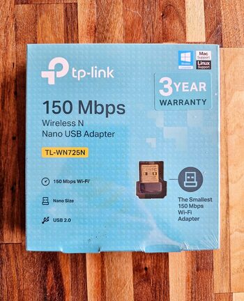 TP-Link TL-WN725N USB 2.0 802.11a/b/g/n Adapter