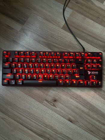 Savio Tempest RX Red Mechaninė klaviatūra