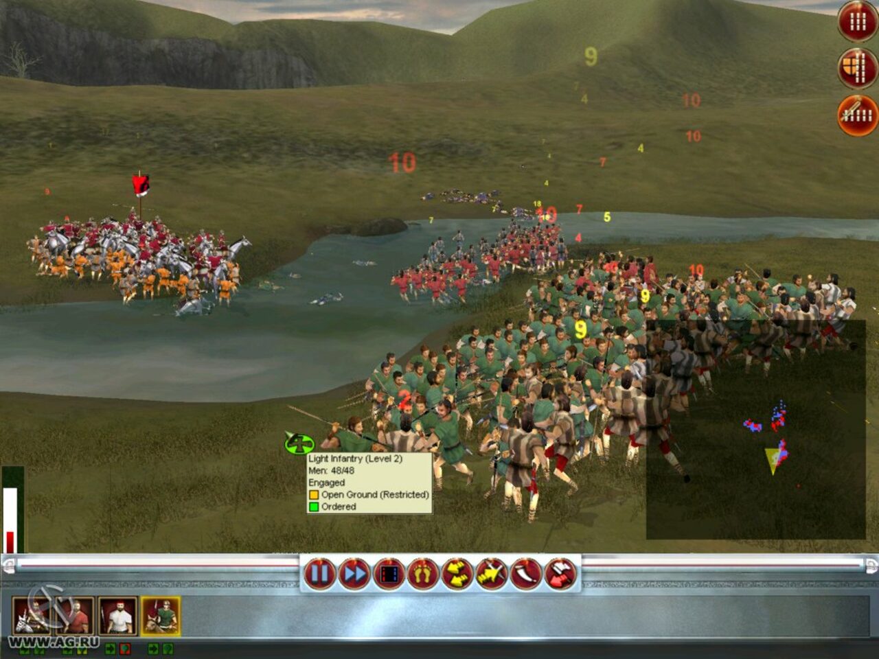 The History Channel: The Great Battles of Rome PSP