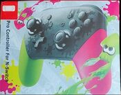 MANDO NINTENDO SWITCH PRO VIBRACION SPLATOON ROJO Y VERDE