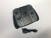 Nintendo Switch Genuine Gray Joy Con and Joy Con Grip HAC-011 and USB C cable