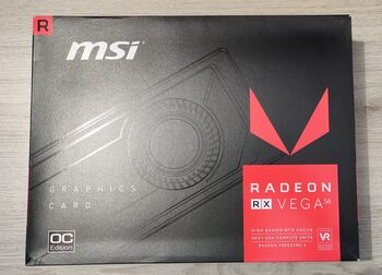 MSI Radeon RX VEGA 56 8 GB 1156-1471 Mhz PCIe x16 GPU