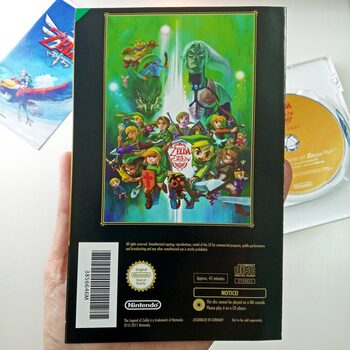 Legend of Zelda Skyward Sword Special Orchestra CD Limited Edition Wii