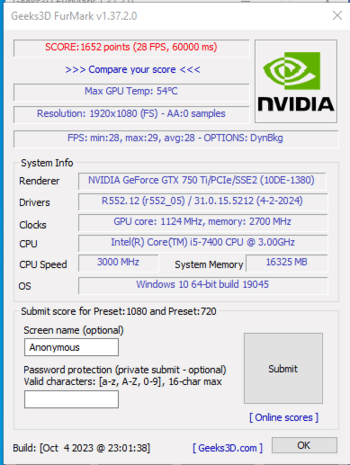 Asus GeForce GTX 750 Ti 2 GB 1124-1202 Mhz PCIe x16 GPU