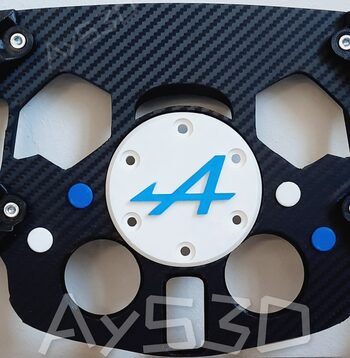 Buy MOD F1 Formula 1 ALPINE para Volante Logitech G29 y G923 de Ps PlayStation y PC 