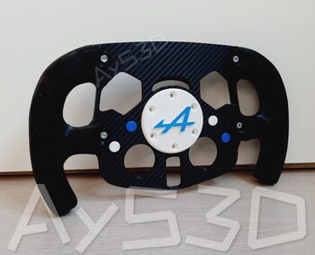 MOD F1 Formula 1 ALPINE para Volante Logitech G29 y G923 de Ps PlayStation y PC 