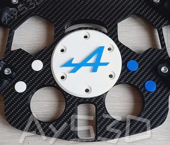 MOD F1 Formula 1 ALPINE para Volante Logitech G29 y G923 de Ps PlayStation y PC 