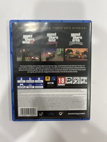 Grand Theft Auto: The Trilogy – The Definitive Edition PlayStation 4