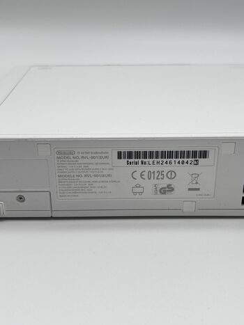 Nintendo Wii RVL-101 Žaidimų Konsolės Pilnas Baltas Rinkinys