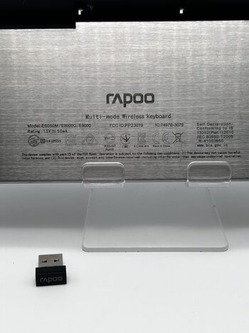 Redeem Rapoo E6050M E9000G E9000 Belaidė Klaviatūra