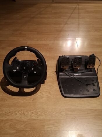 Logitech g920 vairas su pedalais 