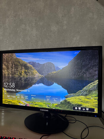 Monitorius Samsung S24d330h, LCD Fullhd 60hz 24"