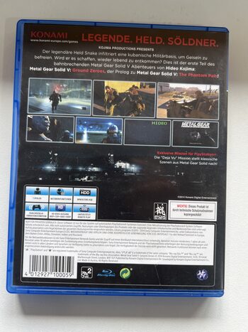 METAL GEAR SOLID V: GROUND ZEROES PlayStation 4