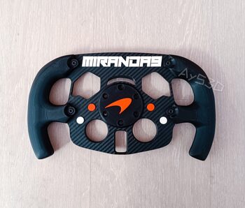 Get MOD F1 PERSONALIZADO con TU NOMBRE de MCLAREN para Volante Logitech G29 G923 Ps