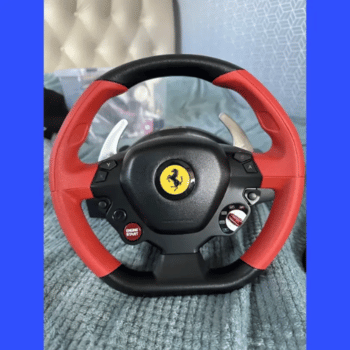 Thrustmaster Ferrari 458 Spider XXL Xbox vairas naudotas vieną kartą