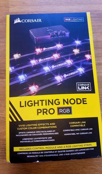 CORSAIR Lighting Node Pro RGB LED kompiuterių apšvietimo rinkinys 