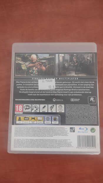 Max Payne 3 PlayStation 3