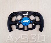 MOD F1 Formula 1 ALPINE para Volante Logitech G29 y G923 de Ps PlayStation y PC