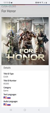 Redeem For Honor PlayStation 4