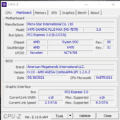 MSI X470 GAMING PLUS MAX AMD X470 ATX DDR4 AM4 3 x PCI-E x16 Slots Motherboard