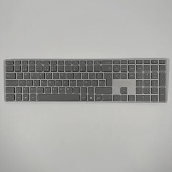 Microsoft Surface Bluetooth Keyboard, Surface, Standard, Wireless, Grey