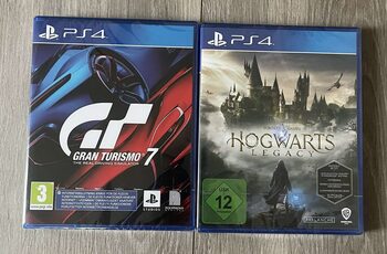 Neišpakuoti Grab turismo 7 ir Hogwarts ps4 žaidimai!