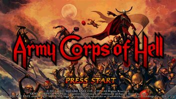 Army Corps of Hell PS Vita