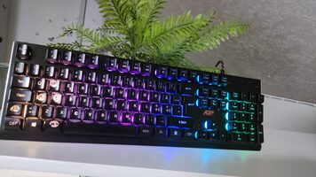 ADX rgb metalinė žaidimų klaviatūra