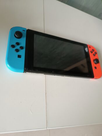 Nintendo Switch, Blue & Red, 32GB+64GB su šešiais žaidimais