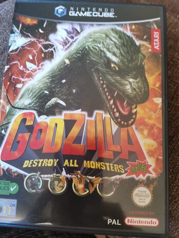 Godzilla: Destroy All Monsters Melee Nintendo GameCube