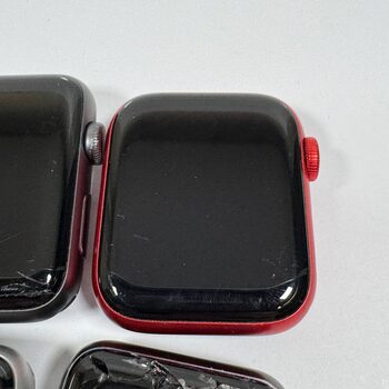 6x *UNTESTED* Apple Watch Smartwatches Various Colors with Strap Parts