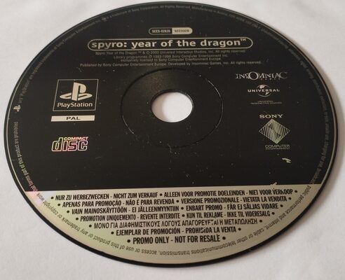 Spyro: Year of the Dragon PlayStation