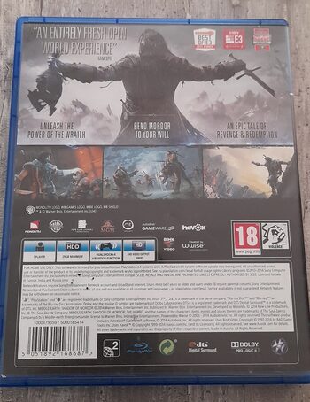 Middle-earth: Shadow of Mordor PlayStation 4