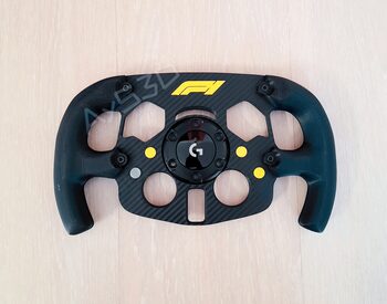 MOD F1 Fórmula 1 para Volante Logitech G29 y G923 PS PlayStation y PC Amarillo