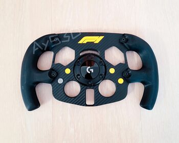 MOD F1 Fórmula 1 para Volante Logitech G29 y G923 PS PlayStation y PC Amarillo