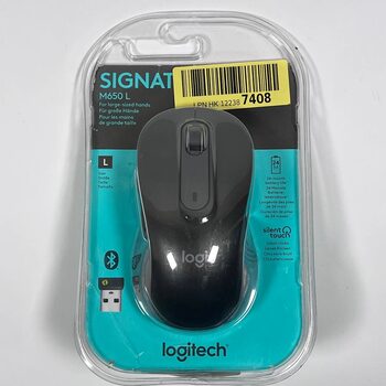 Logitech M650L Signature Wireless Mouse - Graphite