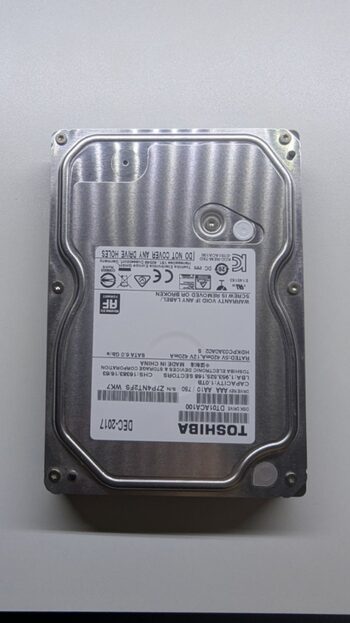 Toshiba 1 TB HDD Storage