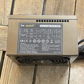 BE QUIET BQT E5-500W 500W 2x8 pin Pcie gpu PSU Maitinimo blokas