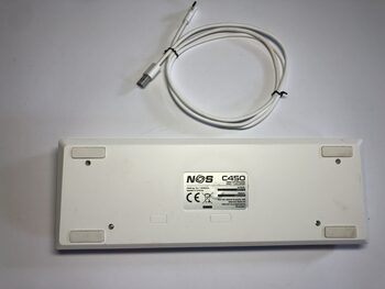 NOS C450 RGB Pro Mini Mechaninė Šviečianti Žaidimų klaviatūra